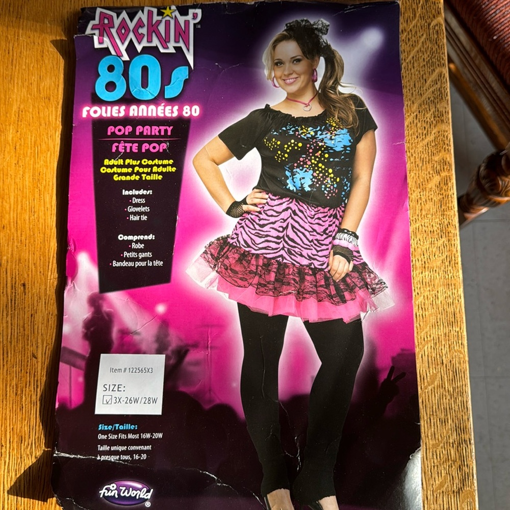 80’s Rocker chick costume